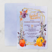 Halloween-Duscheinladung Einladung (Vorne/Hinten)