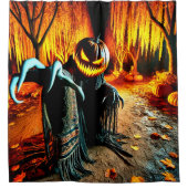 Halloween Duschvorhang (Vorderseite)