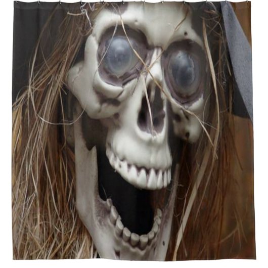 Halloween-Duschvorhang Beängstigend Duschvorhang (Vorderseite)