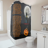 Halloween-Duschvorhang Duschvorhang (Beispiel)