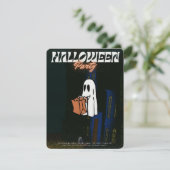 Halloween-Echoes der Abandonierten Einladung (Stehend Vorderseite)