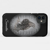 Halloween, Edgar Allen Poe, Raven, Individuelle Na Case-Mate iPhone Hülle (Rückseite (Horizontal))