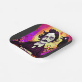Halloween, Edgar Allen Poe, Raven, Nevermore Pappteller (Gewinkelt)
