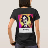Halloween, Edgar Allen Poe, Raven, Nevermore T-Sh T-Shirt (Rückseite)