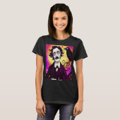 Halloween, Edgar Allen Poe, Raven, Nevermore T-Sh T-Shirt (Vorne ganz)