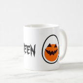 Halloween Ei Kaffeetasse (VorderseiteRechts)