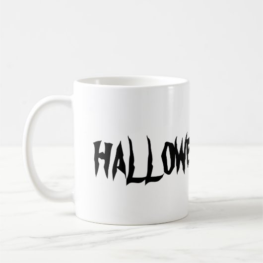 Halloween Ei Kaffeetasse (Links)