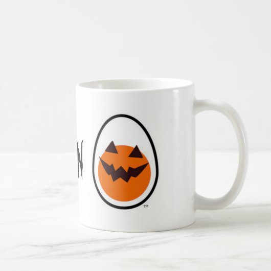 Halloween Ei Kaffeetasse (Rechts)