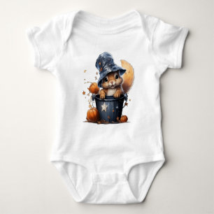 Halloween Eichhörnchen haben einfach Spaß Baby Strampler