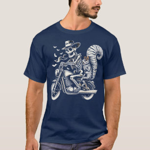 Halloween Eichhörnchen Zeichentrick Liebhaber Wald T-Shirt