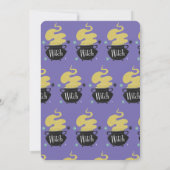 Halloween, ein Baby, braut eine Babydusche Einladung (Rückseite)