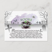 Halloween Ein Baby ist die Beilage des Buches Begleitkarte (Vorderseite)