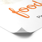 Halloween ein kleines Boo Baby Duschmittel Poster (Ecke)