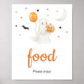 Halloween ein kleines Boo Baby Duschmittel Poster (Vorne)