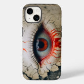 Halloween Ein-Mit Augen Schreien Blut iPhone Fall Case-Mate iPhone Hülle (Rückseite)