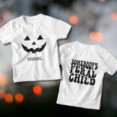 Halloween, ein Niedlicher Individuelle Name des Wi Baby T-shirt
