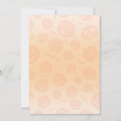 Halloween eine kleine Boo Baby-Dusche Einladung (Rückseite)