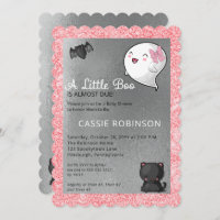 Halloween eine kleine Boo Ghost Girl Babydusche