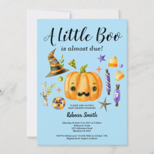 Halloween eine kleine Boo Pumpkin Boy Baby Dusche Einladung