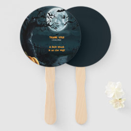 Halloween eine kleine Spook Pumpkin Baby Dusche Fächer