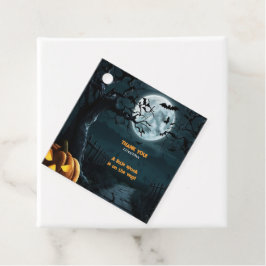 Halloween eine kleine Spook Pumpkin Baby Dusche Geschenkanhänger