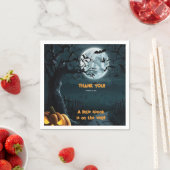 Halloween eine kleine Spook Pumpkin Baby Dusche Serviette (Beispiel)