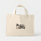 Halloween, eine Zeit des Terrors Mini Stoffbeutel (Vorne)