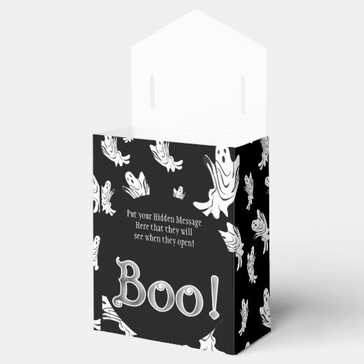 Halloween - einfach ghoful - Anpassen Geschenkschachtel (Geöffnet)