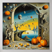 Halloween-Eingang Poster (Vorne)