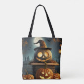 Halloween-Einkaufstasche. Trick oder geil. Tasche (Rückseite)