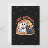 Halloween Einladung (Rückseite)