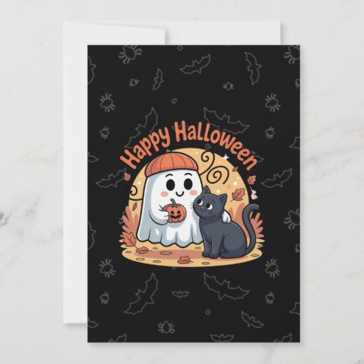 Halloween Einladung (Rückseite)