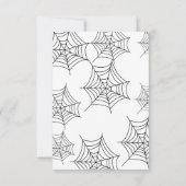 Halloween Einladung (Rückseite)