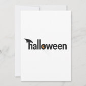 Halloween Einladung (Vorderseite)