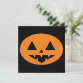 Halloween Einladung (Stehend Vorderseite)