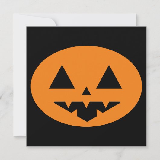 Halloween Einladung (Vorderseite)