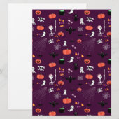 Halloween Einladung (Vorne/Hinten)