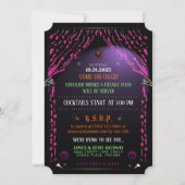 Halloween Einladung (Rückseite)