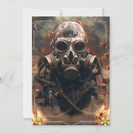 Halloween Einladung (Rückseite)