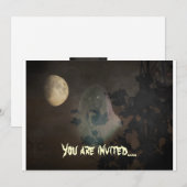 Halloween Einladung (Vorne/Hinten)
