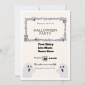 Halloween Einladung (Vorderseite)