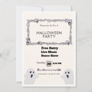Halloween Einladung