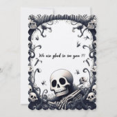 Halloween Einladung (Rückseite)