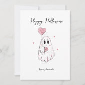 Halloween Einladung (Vorderseite)