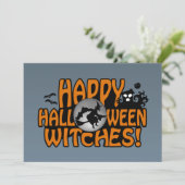 Halloween Einladung (Stehend Vorderseite)