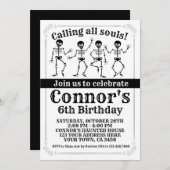 Halloween Einladung (Vorne/Hinten)