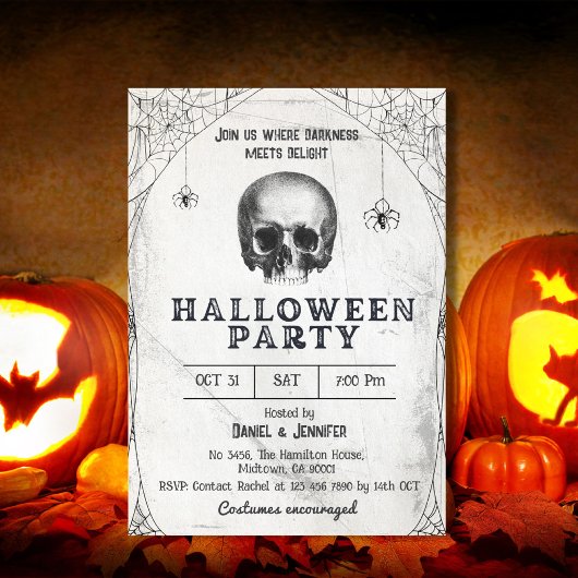 Halloween Einladung