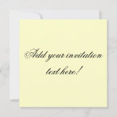 Halloween Einladung (Rückseite)