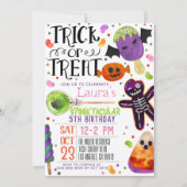 Halloween Einladung (Vorderseite)