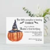 Halloween Einladung (Stehend Vorderseite)